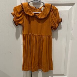 Kate Quinn Orange Kids Dress